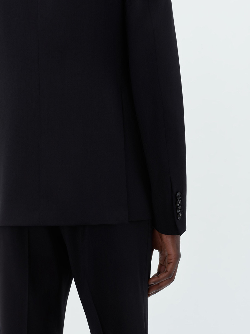 DOUBLE BREAST BLAZER-BLACK 13