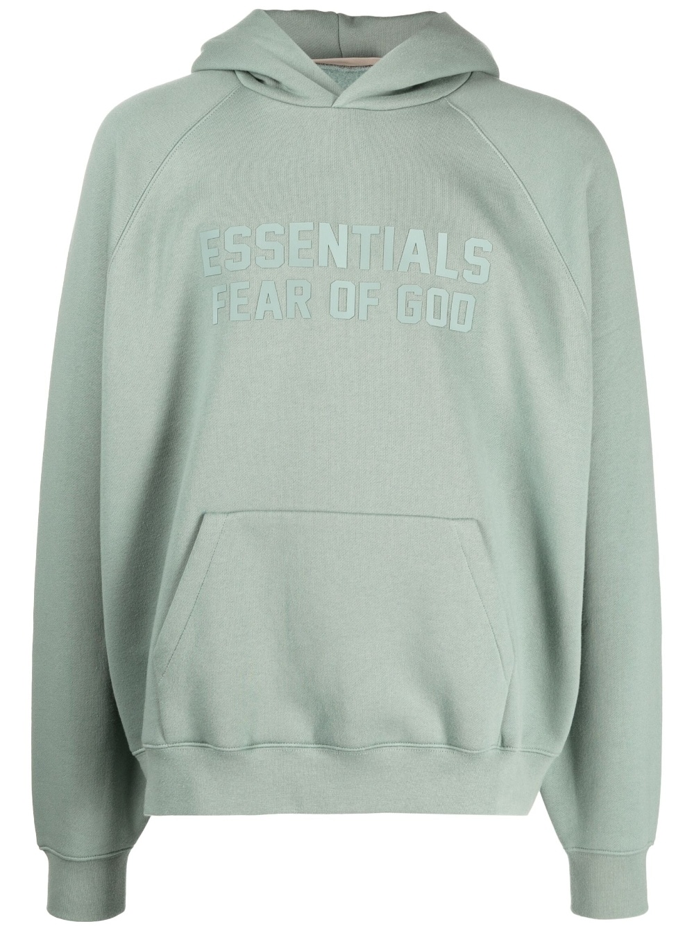 Essentials logo-print hoodie - 1