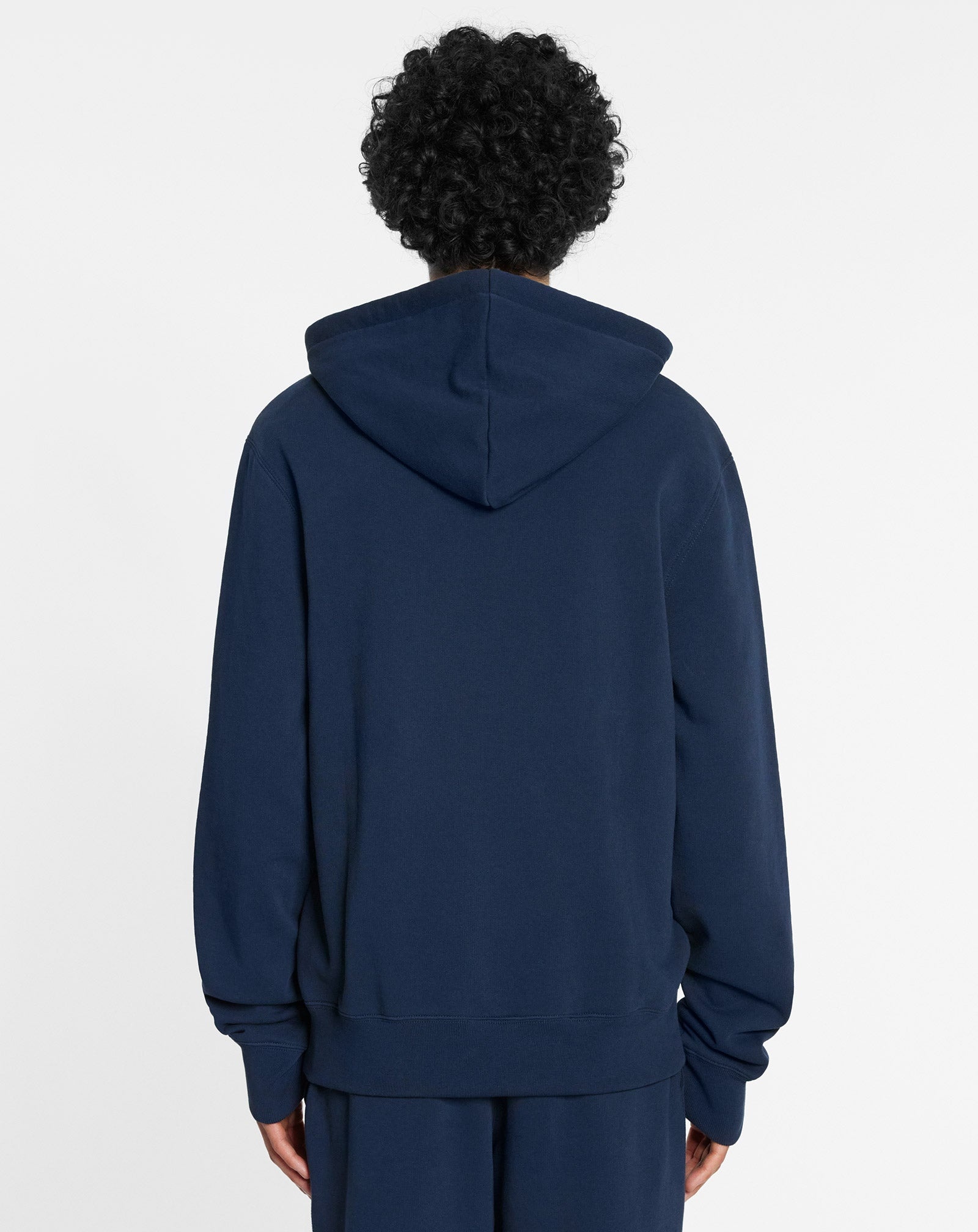 CURB EMBROIDERED HOODED SWEATER - 5