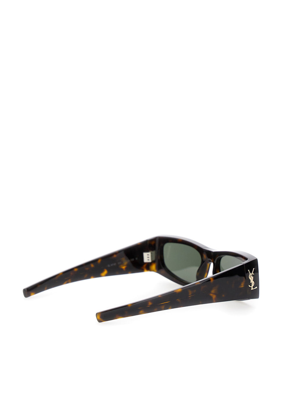 Saint Laurent Women 'Ysl Sl M140' Brown Sunglasses With Cassandre In Tortoiseshell Acetate Woman - 2