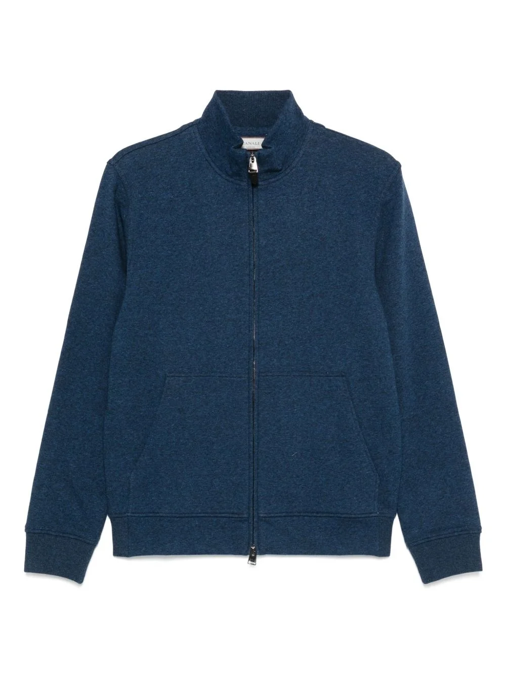 mélange-effect sweatshirt - 1