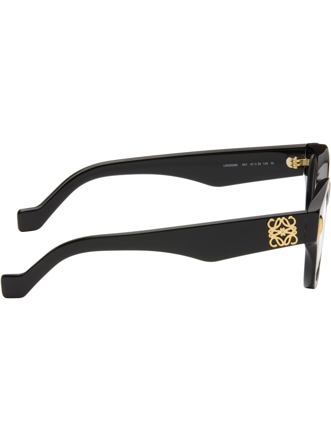 Black Anagram Glasses - 2