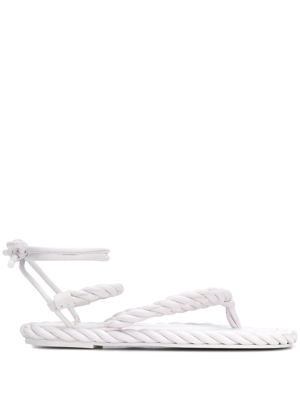 The Rope ankle-tie sandals - 1