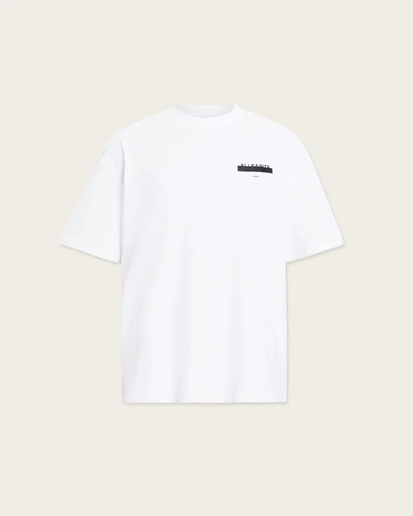 REDACT OVERSIZED EMBROIDERED LOGO T-SHIRT - 1