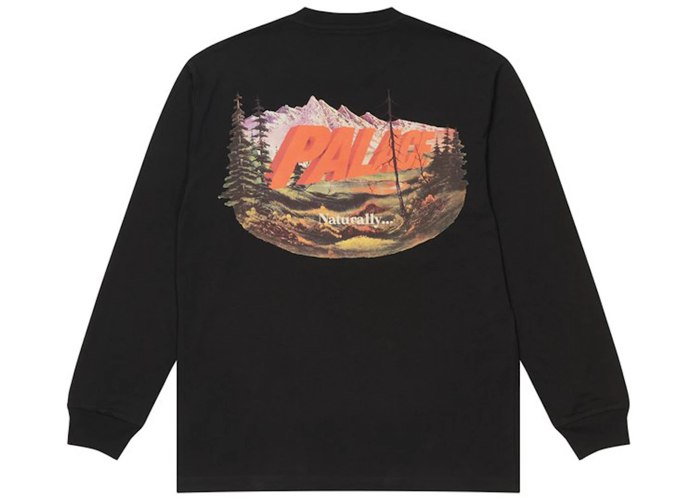 Palace Chapping Longsleeve Black - 1