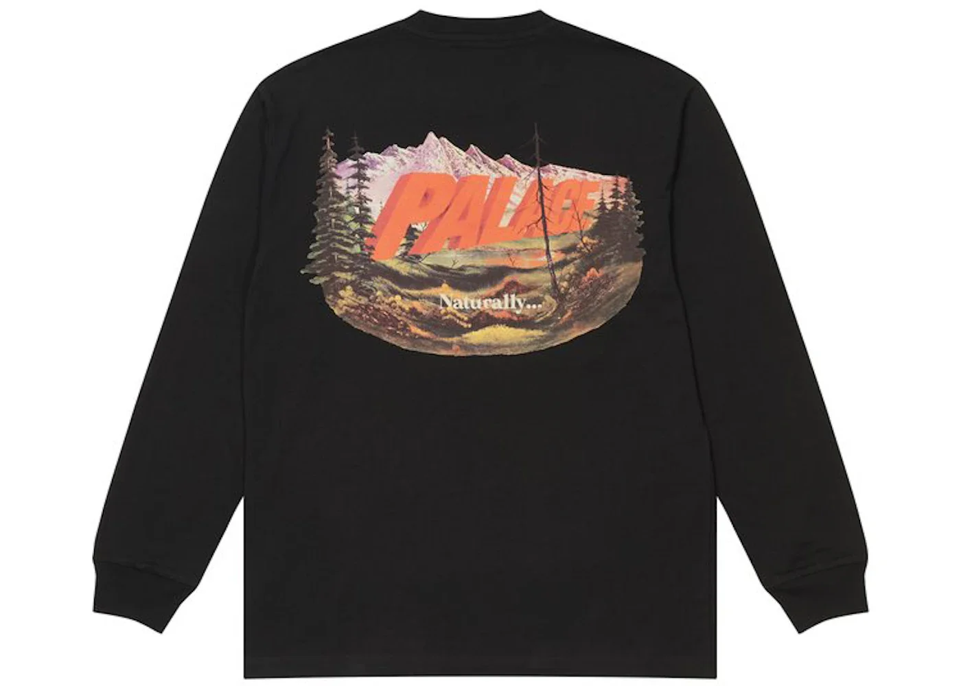 Palace Chapping Longsleeve Black - 1
