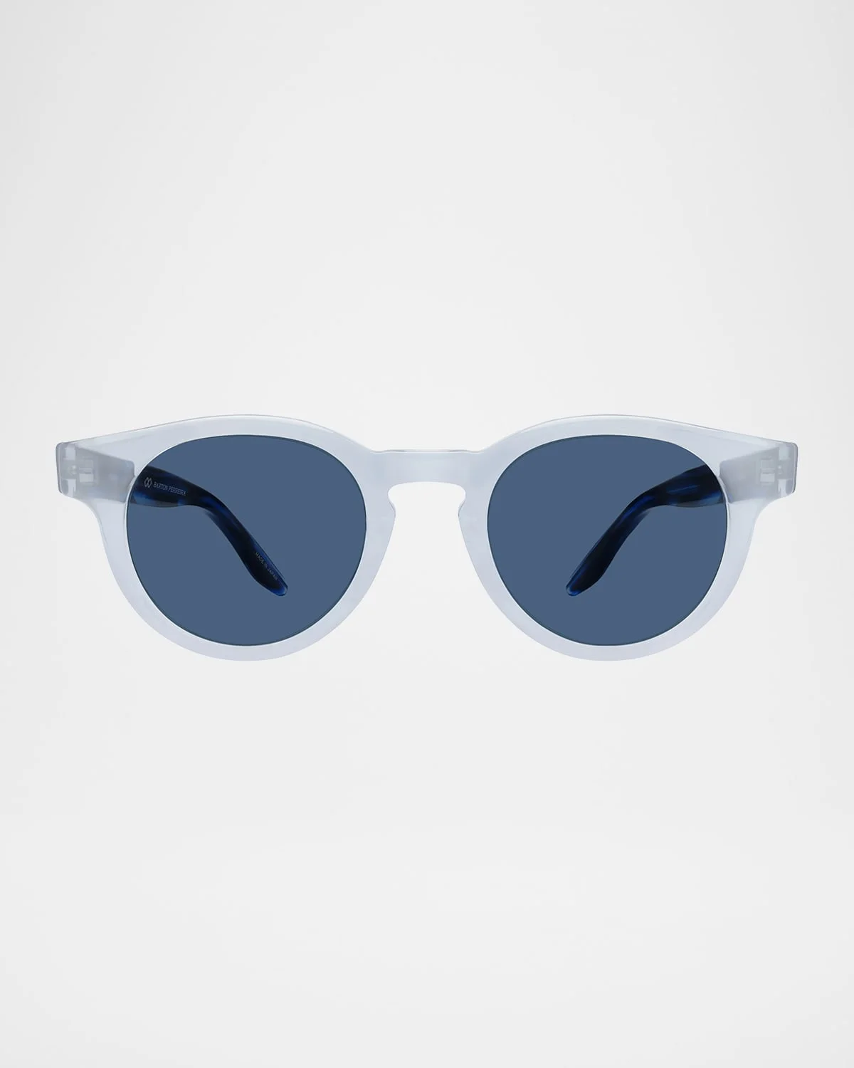 Men's Oxford Acetate Round Sunglasses - 1