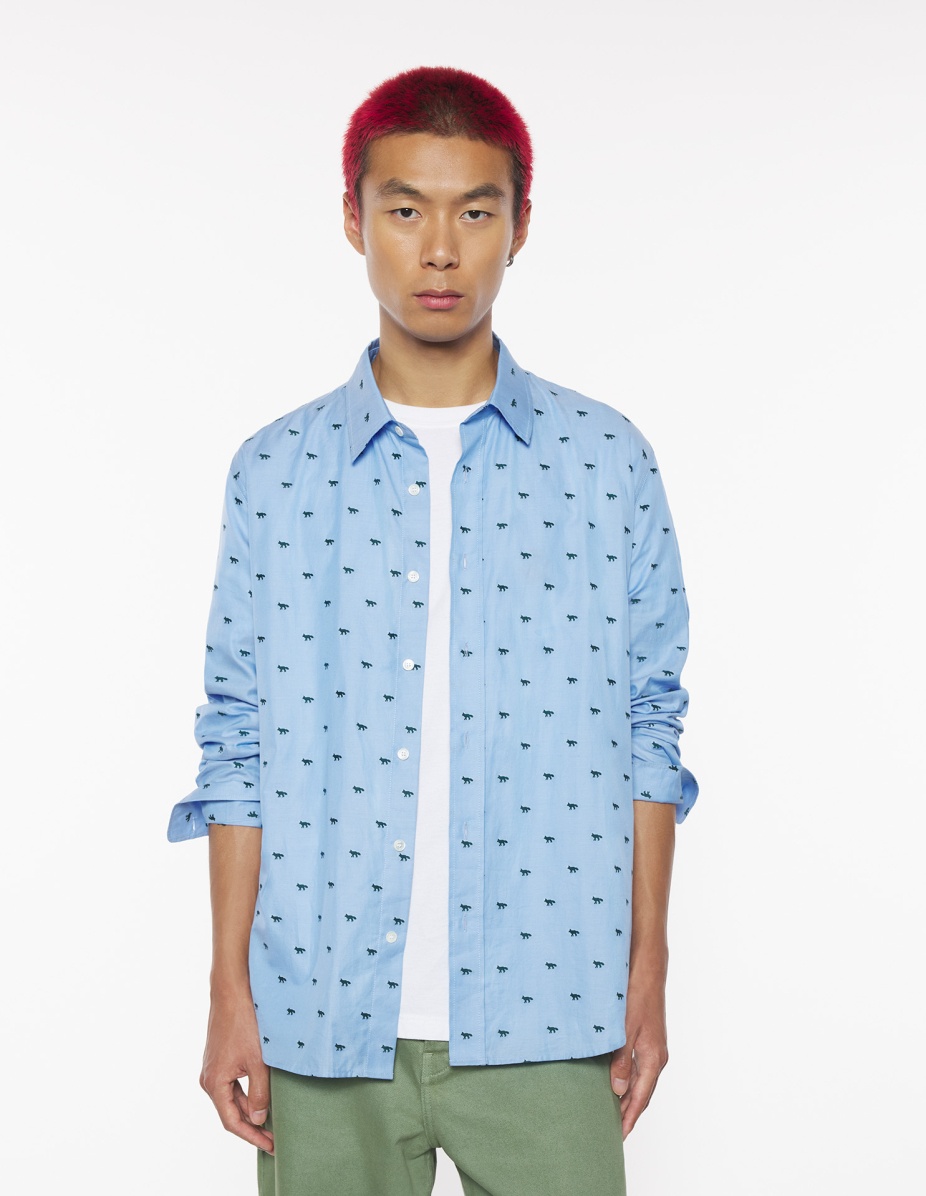 PROFILE FOX CASUAL STRIPED SHIRT - 3