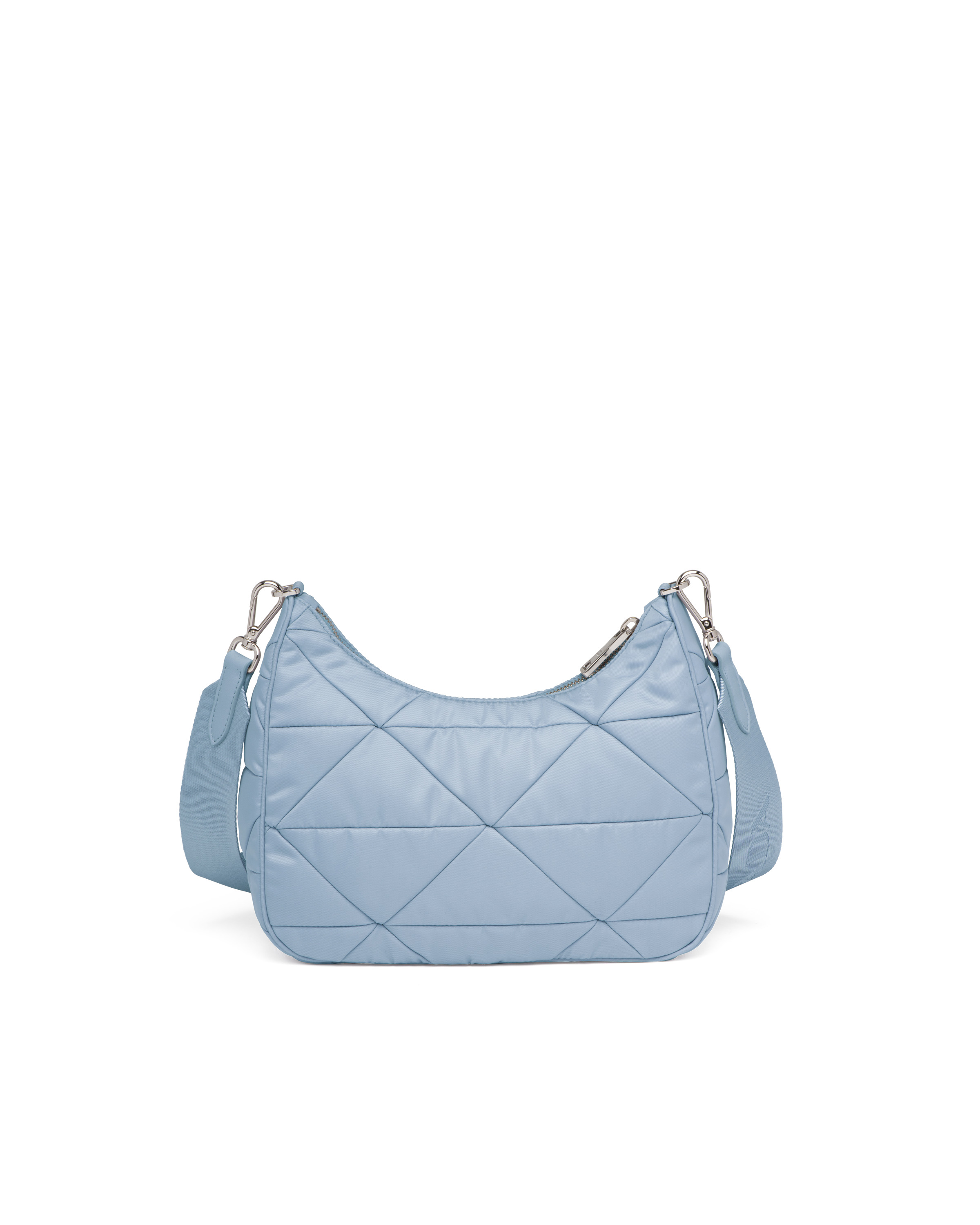 Re-Nylon padded hobo bag - 3