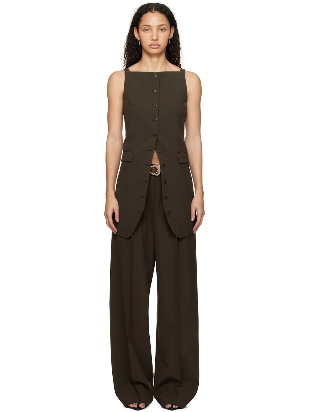 Brown Innes Minidress - 1