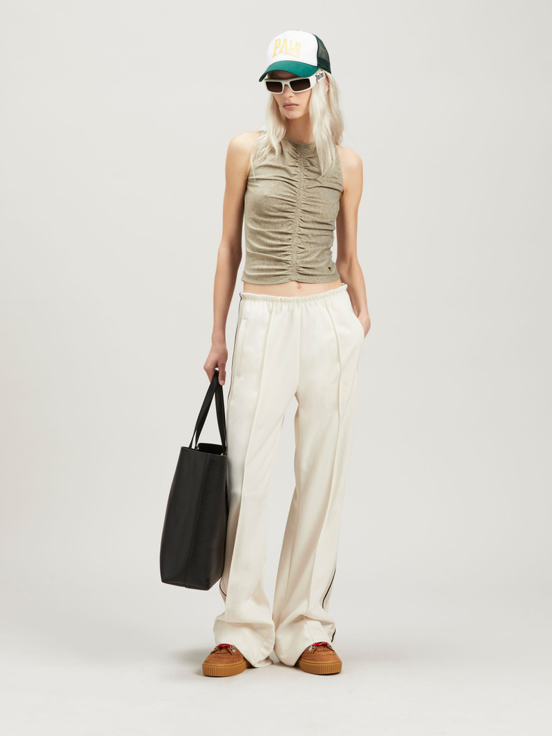 Palm Angels Lurex Rouched Top outlook