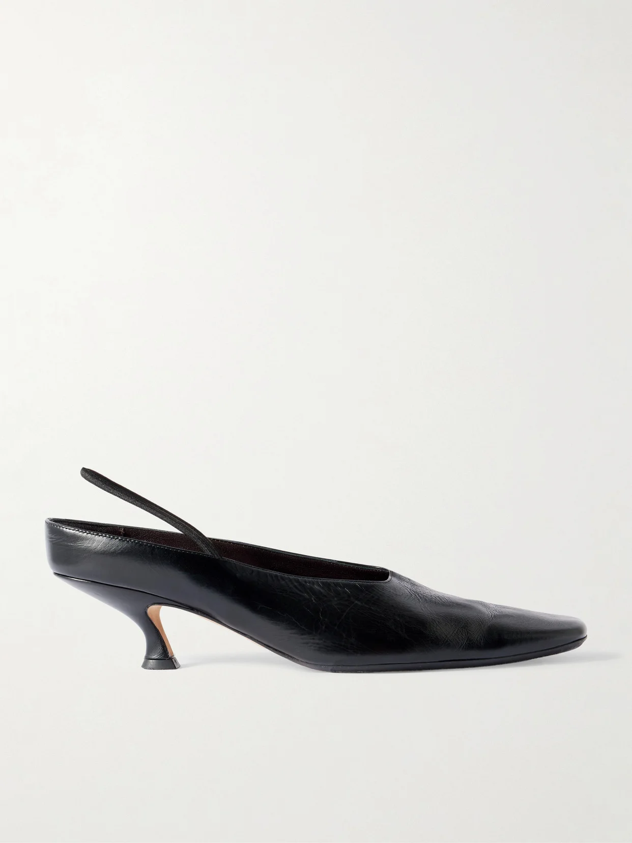 Anna Convertible Leather Mules - 1