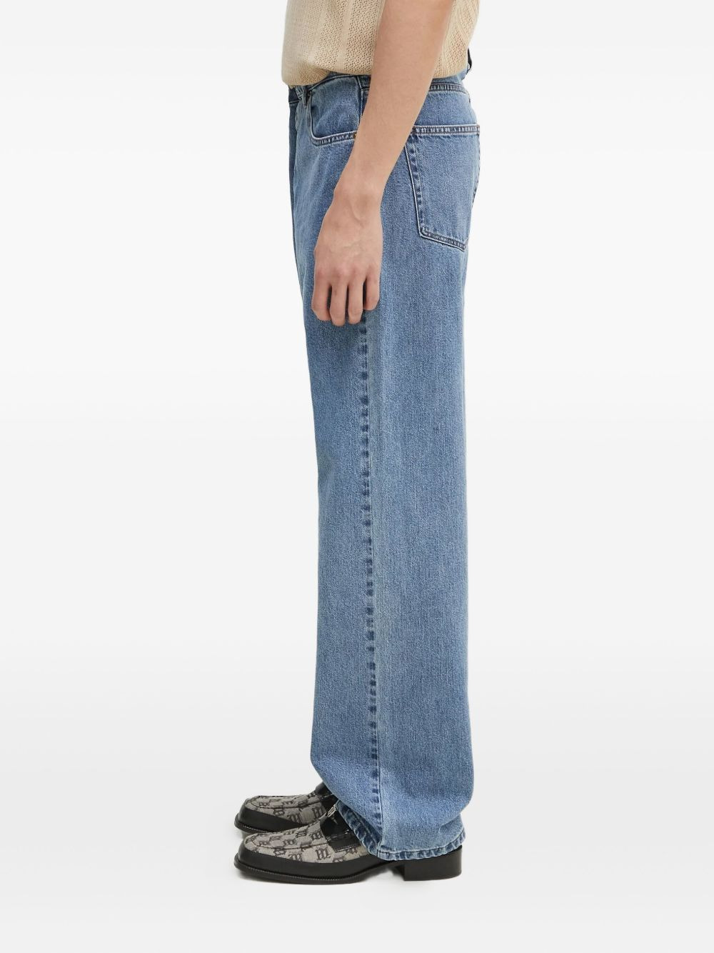 logo-patch jeans - 3