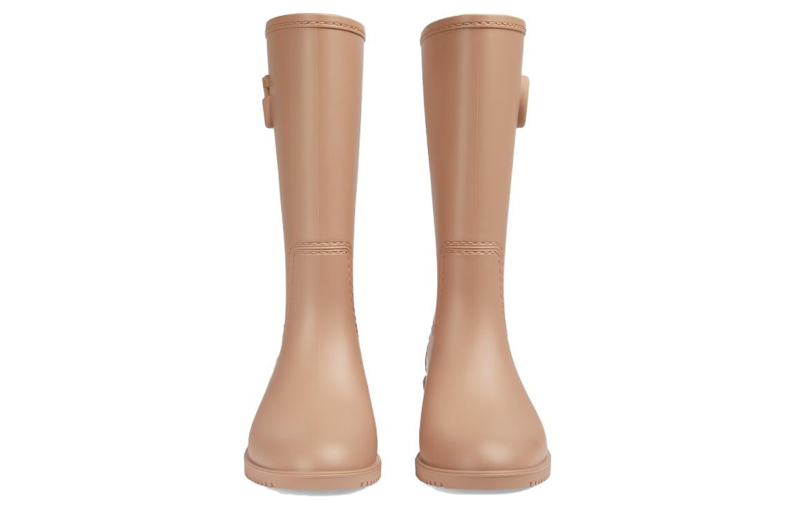 (WMNS) Gucci Double G Rain Boot 'Light Brown Rubber' 762700-J8710-2526 - 3
