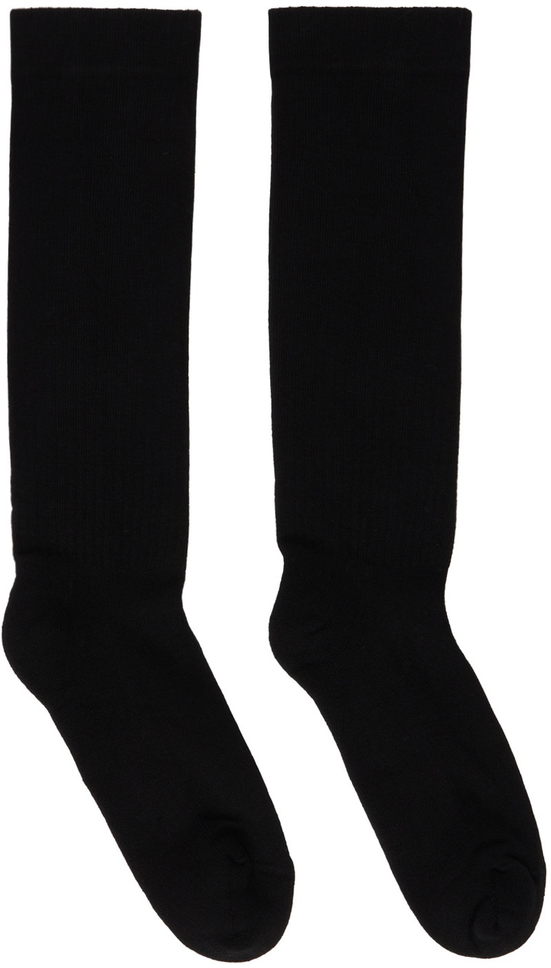 Black 'Urinal' Socks 1