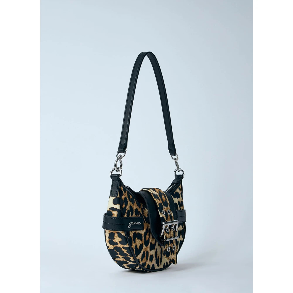 LEOPARD CROSSBODY BAG WITH FLAP CLOSURE - 2