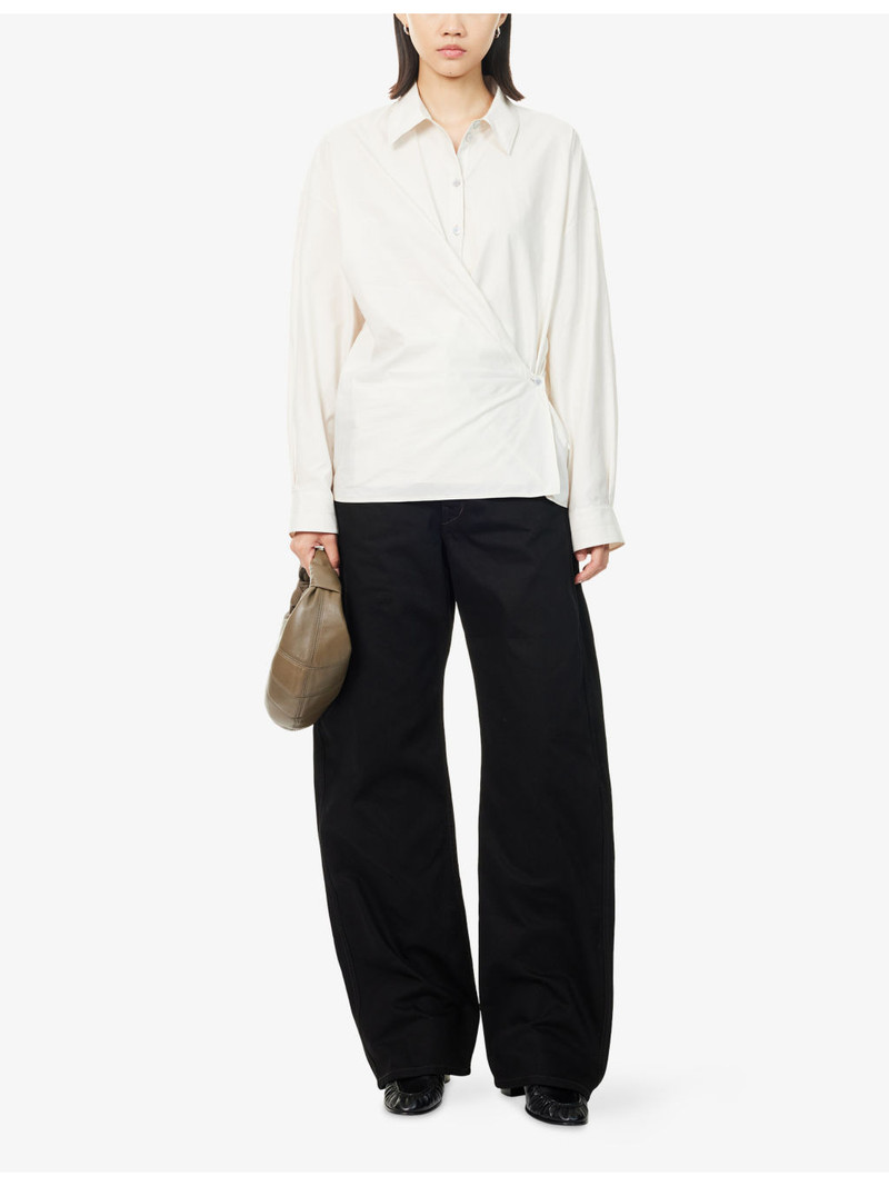 Lemaire High-Rise Curved Denim Jeans outlook