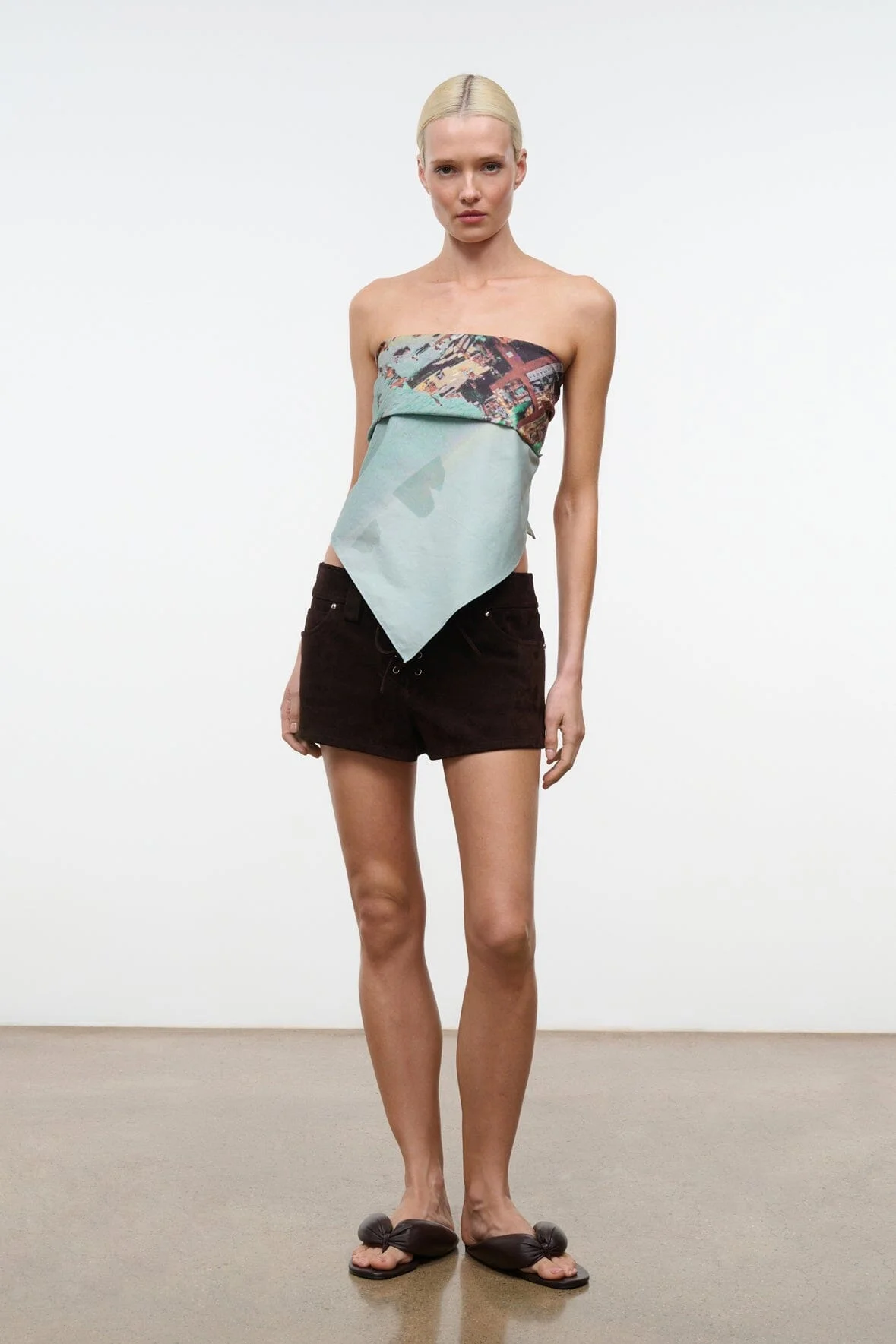 STAUD CECILE SCARF ENDLESS SUMMER - 1