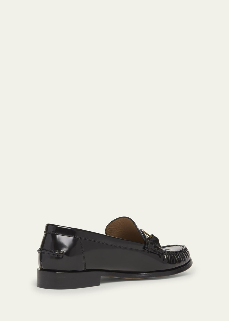 FERRAGAMO Harry Calfskin Bit Loafers outlook