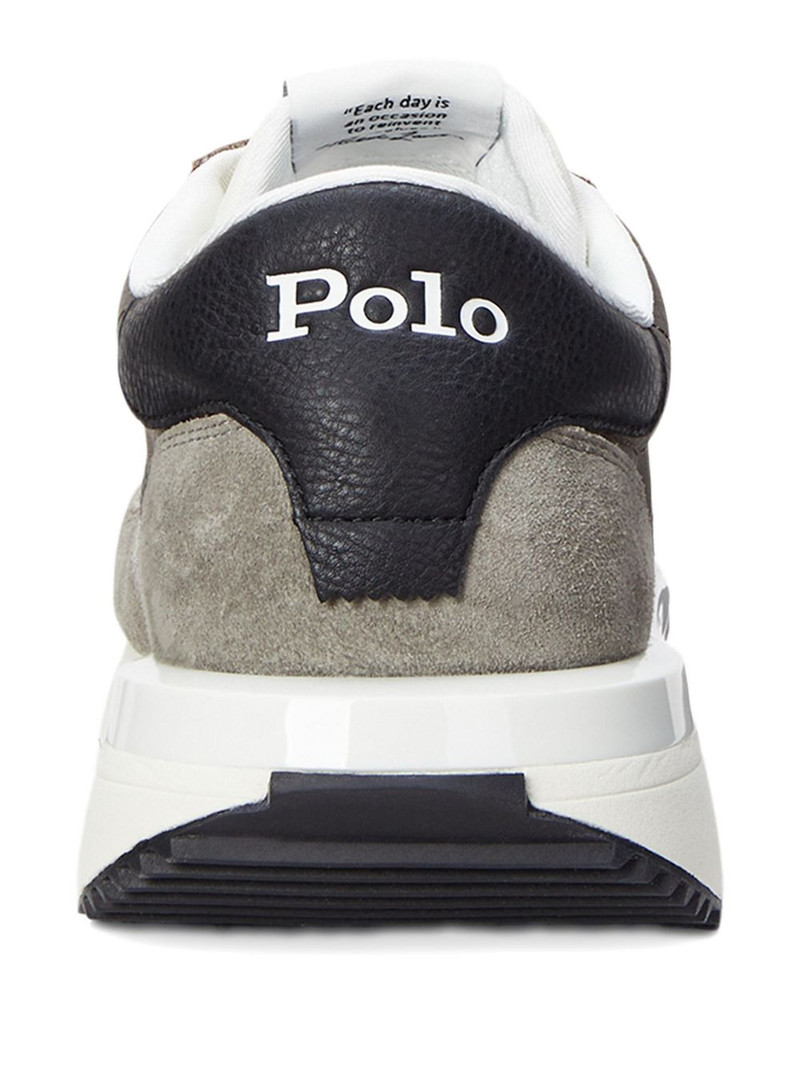 Train 89 suede panelled sneakers 3