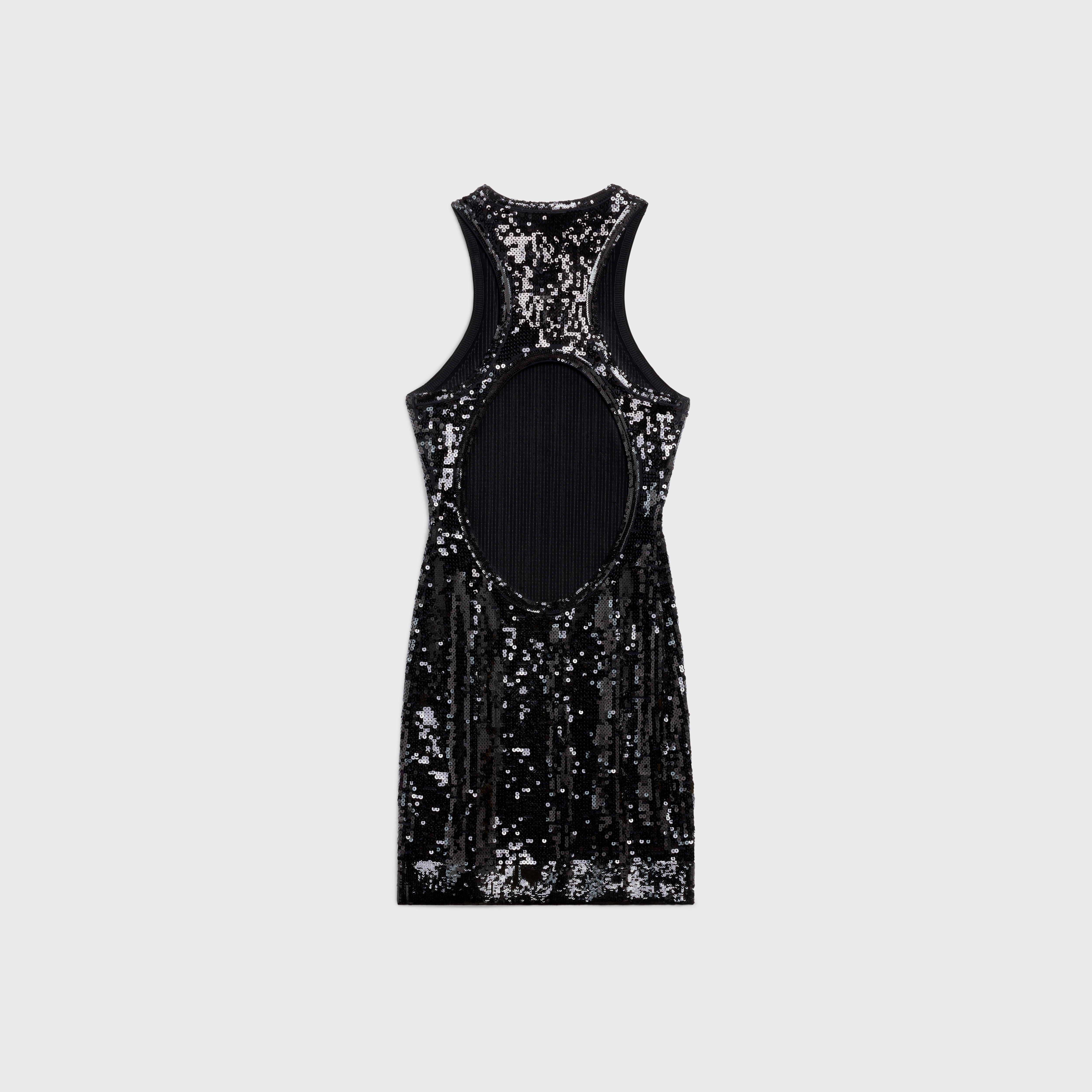 EMBROIDERED ATHLETIC DRESS IN UNDERPINNING VISCOSE - 2