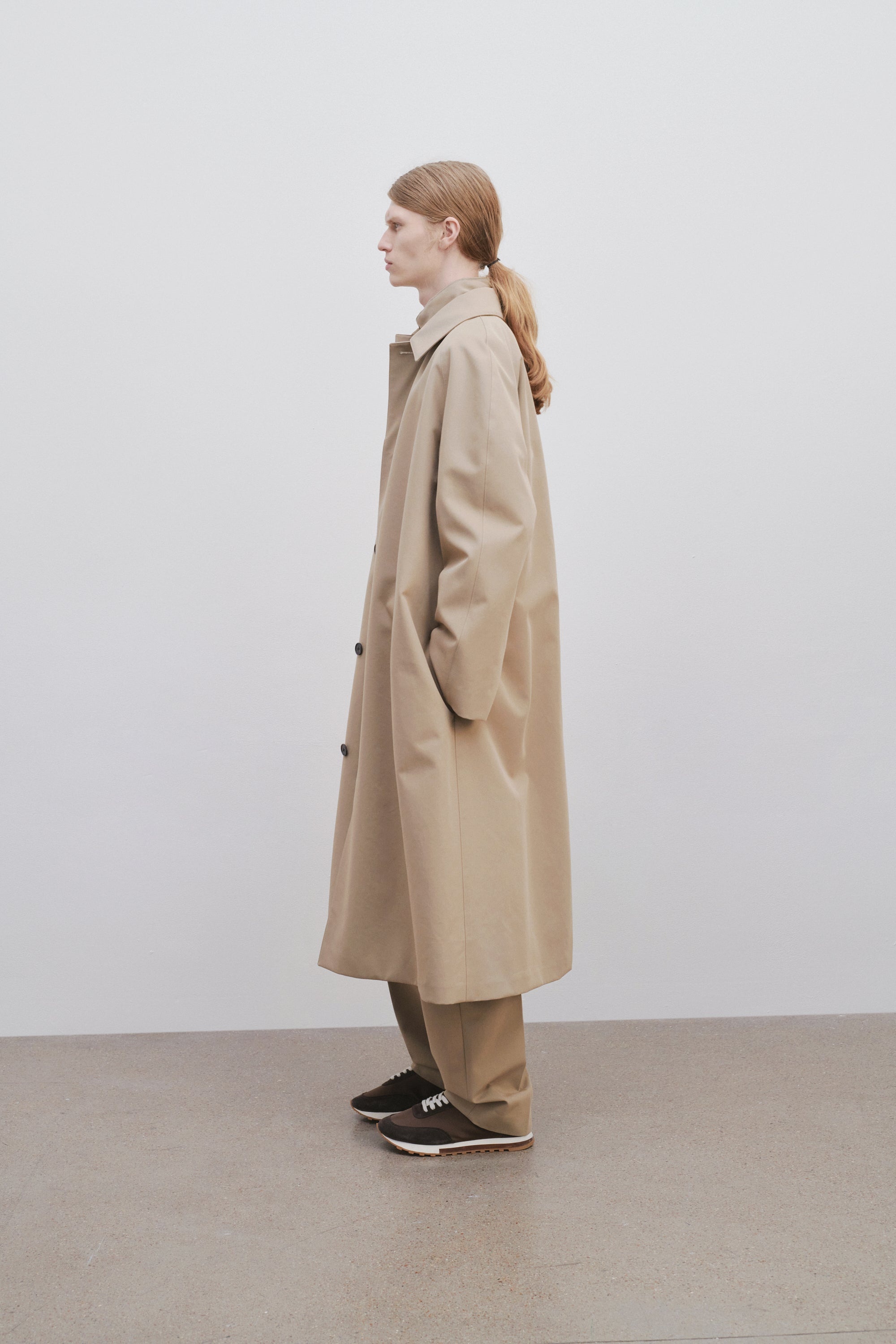 Johnson Coat in Cotton and Nylon - 4