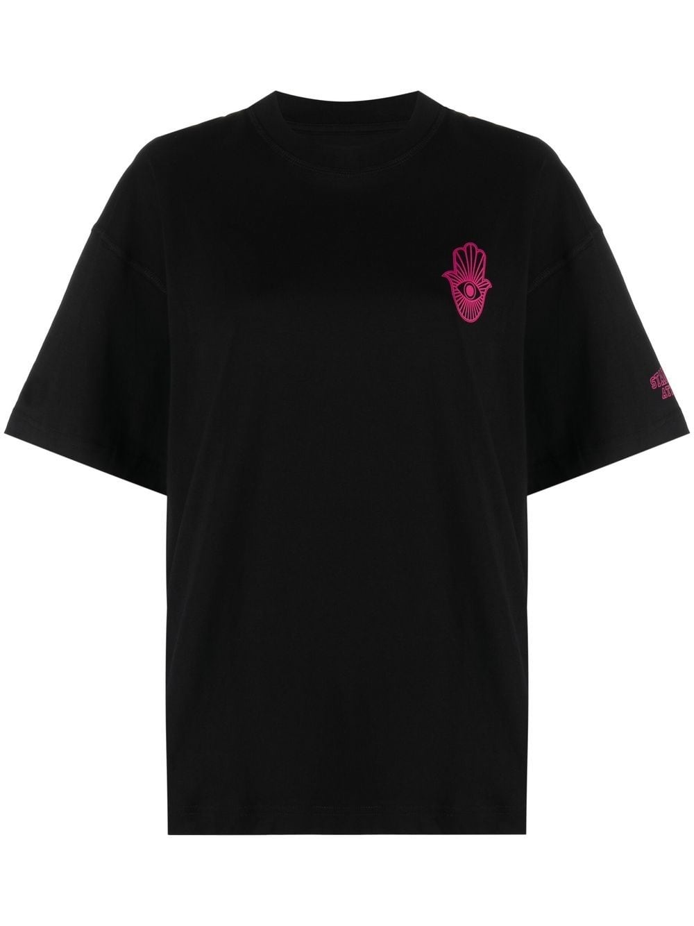 motif-print short-sleeve T-shirt - 1