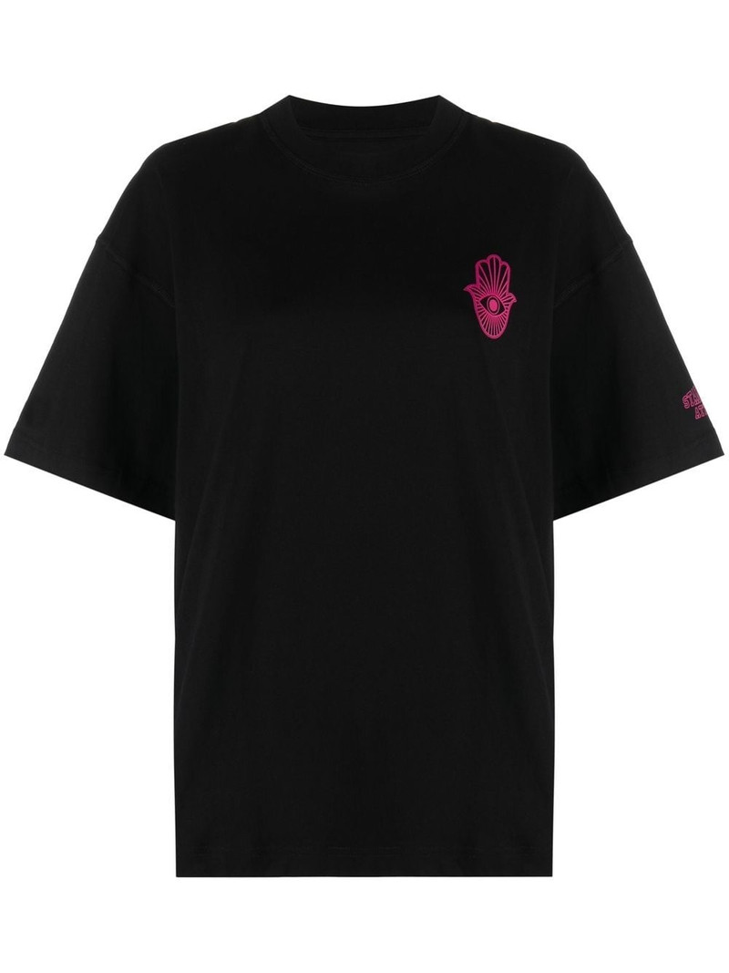 motif-print short-sleeve T-shirt 1