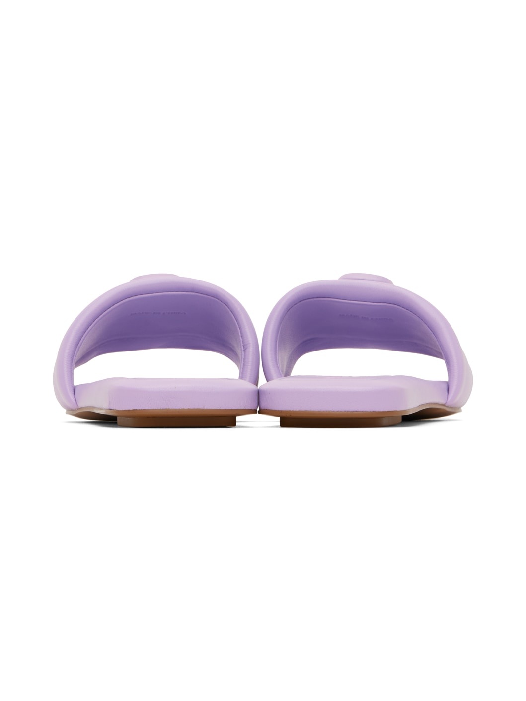 Purple 'The J Marc Leather' Sandals - 2