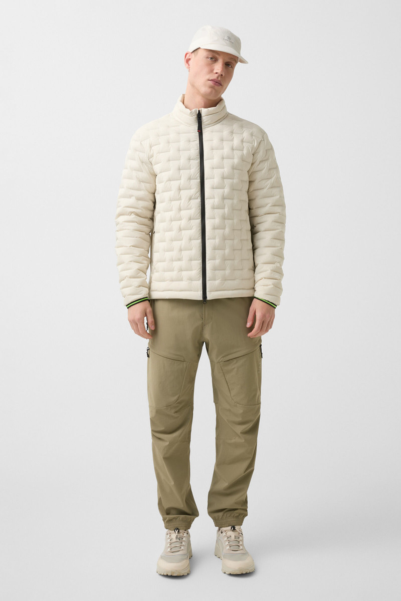 BOGNER Lightweight down jacket Gray in Sand outlook