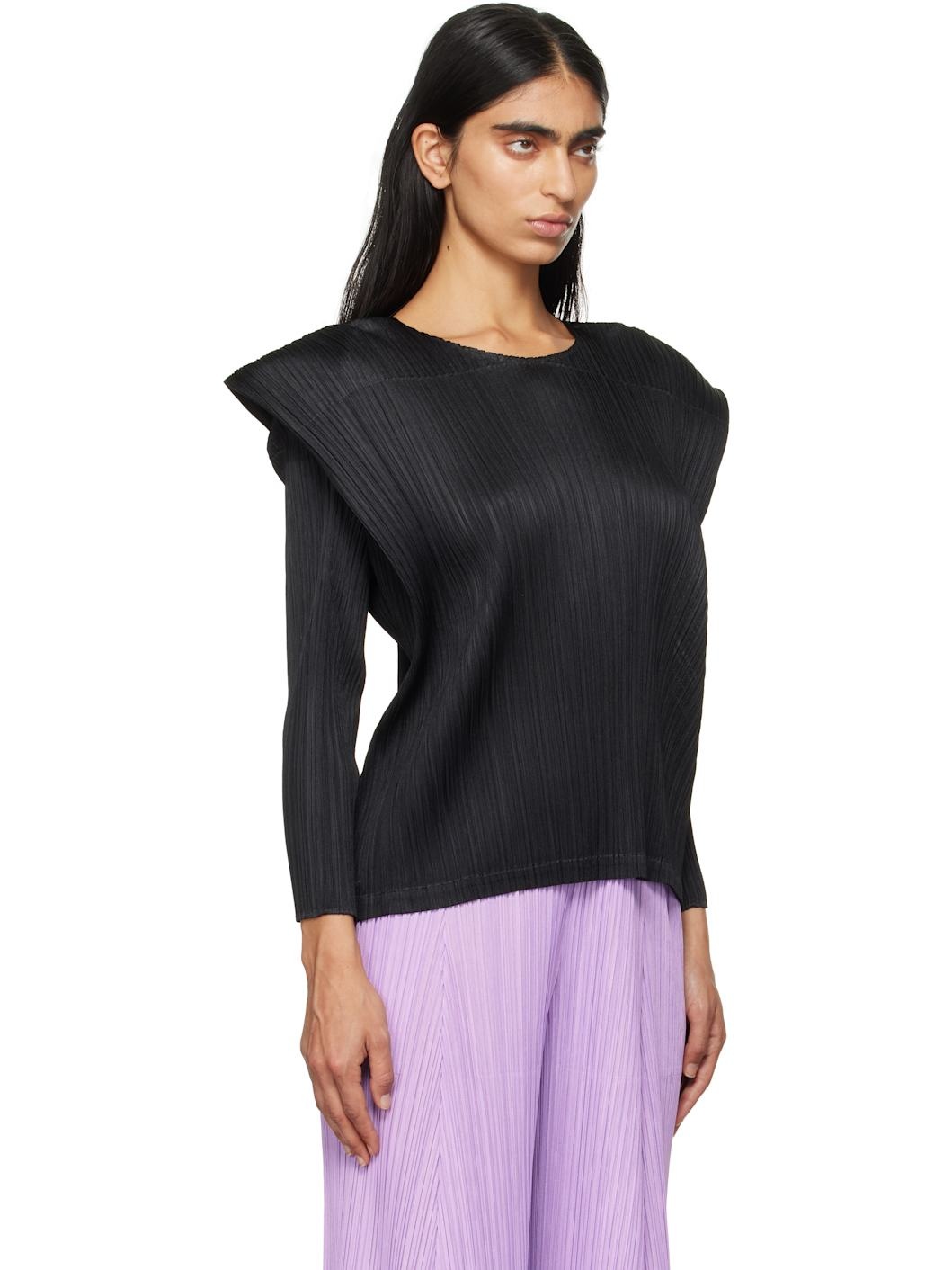 Black Monthly Colors September Top - 2