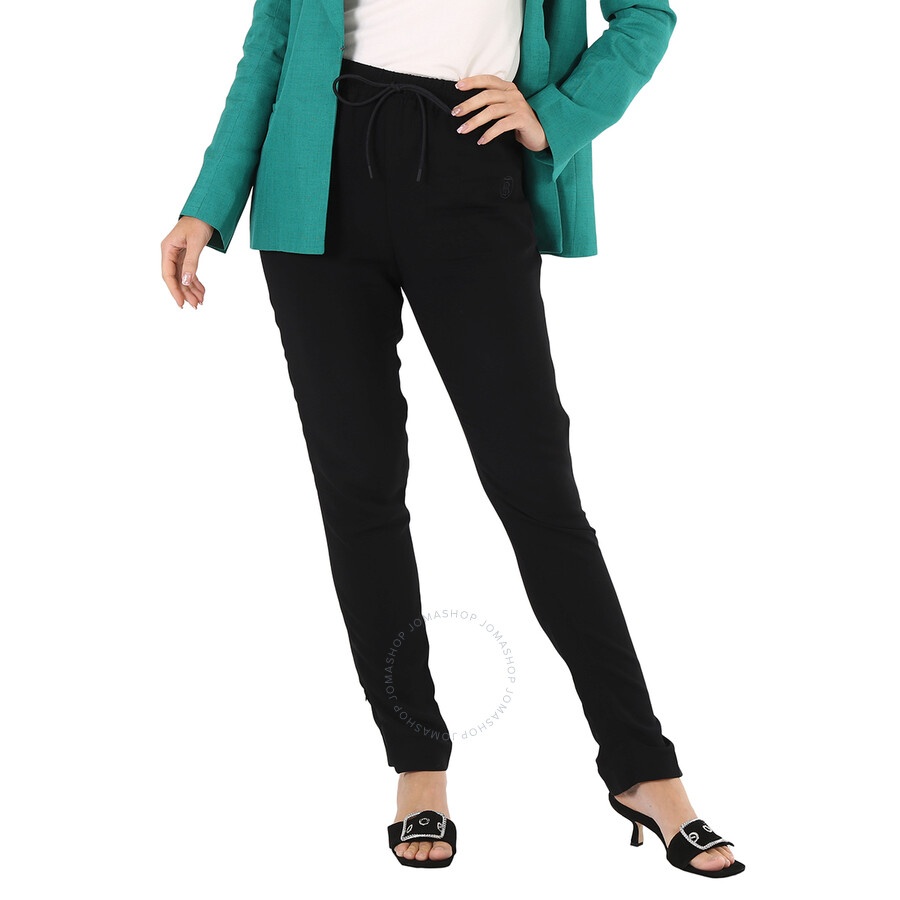Burberry Ladies Black Zip Detail Jodhpur Leggings - 3