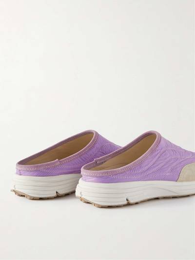 Diemme Maggiore Slip-On Suede-Trimmed Nylon Sneakers outlook