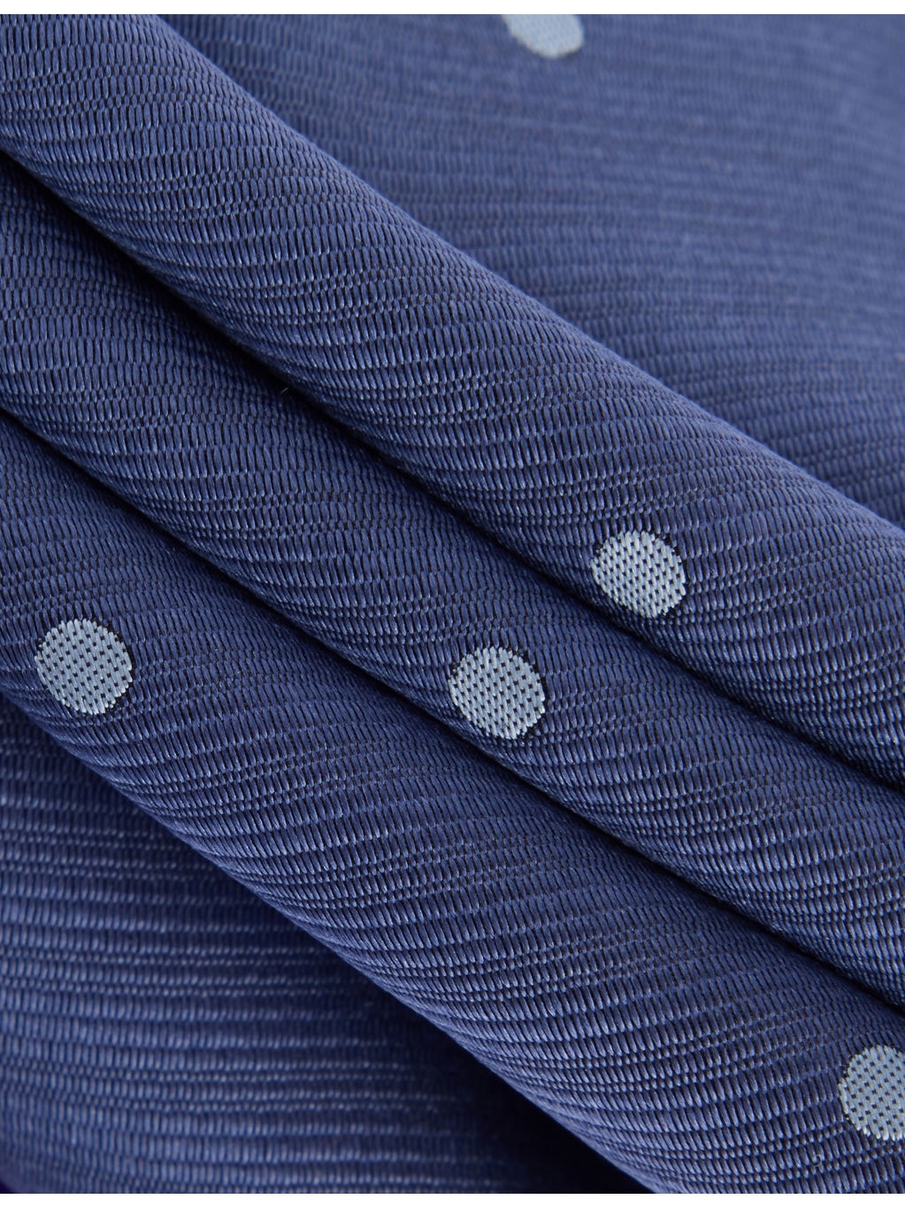 Polka-Dot Silk Tie - 2