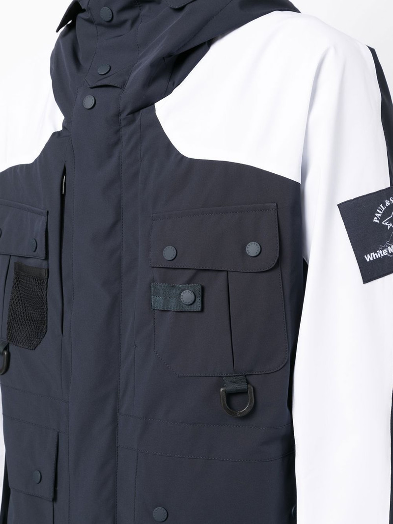multiple pockets hooded jacket 5