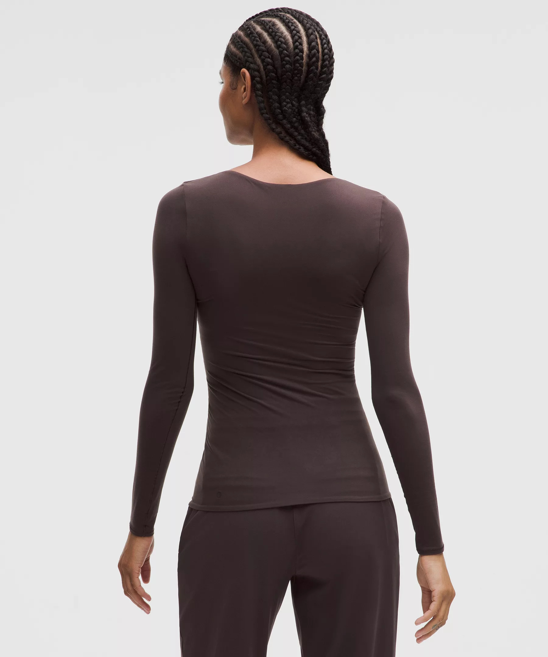 Wundermost Ultra-Soft Nulu V-Neck Long-Sleeve Shirt - 3