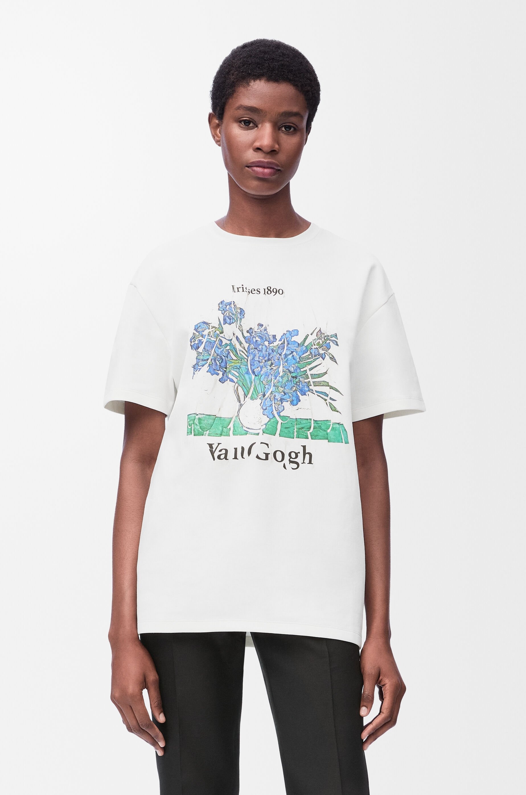 Relaxed fit T-shirt in cotton blend - 3