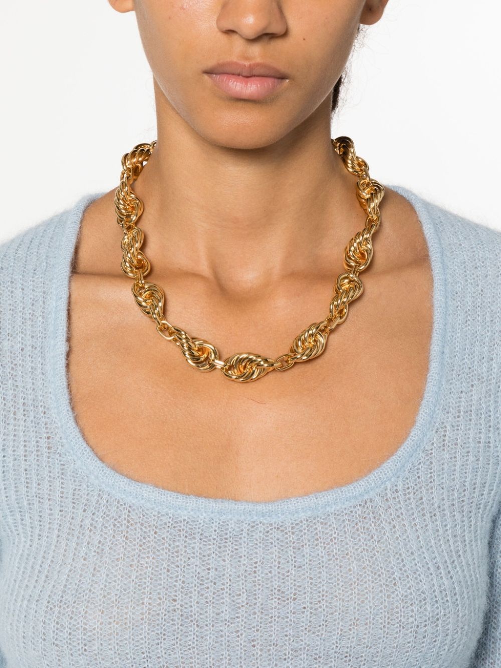 chunky chain necklace - 2