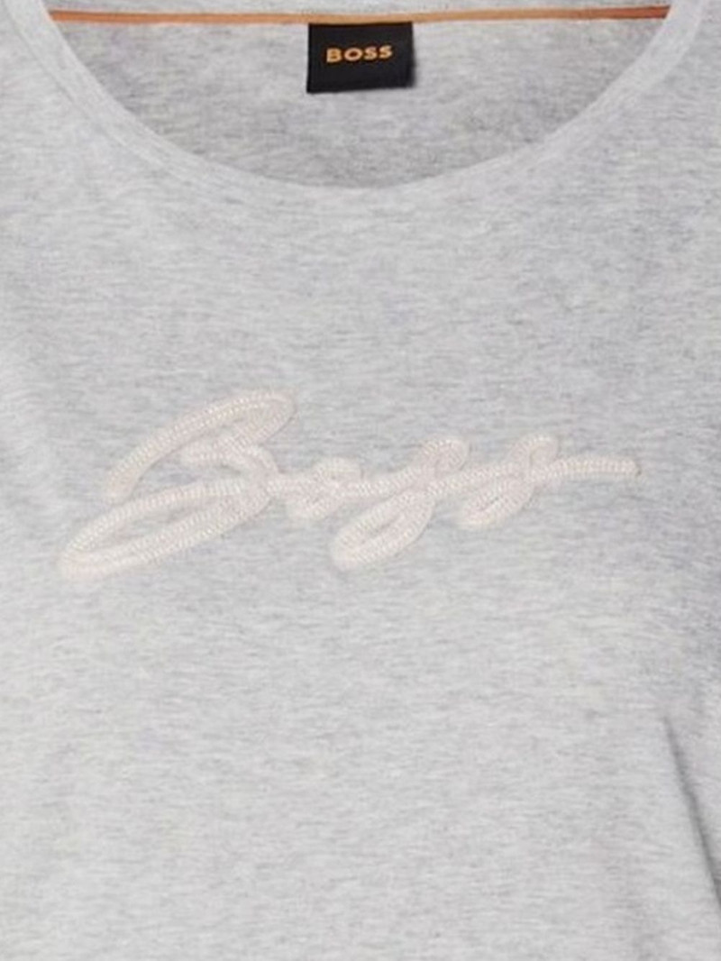 BOSS cotton logo T-shirt outlook
