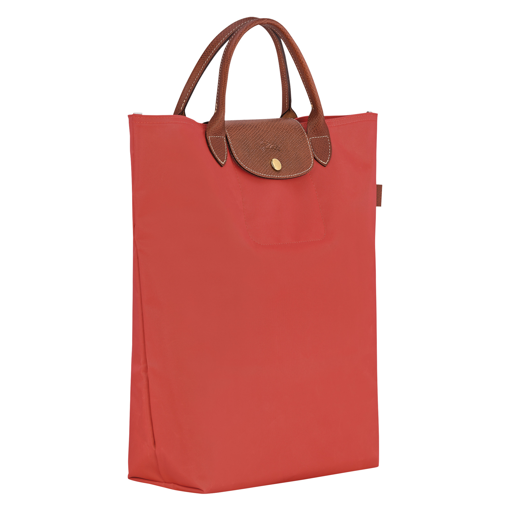 Le Pliage Original M Tote bag Tomato - Canvas - 3