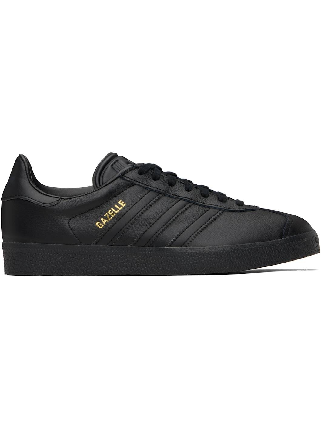 Black Gazelle Sneakers - 1