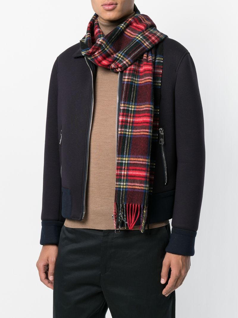 tartan scarf - 2