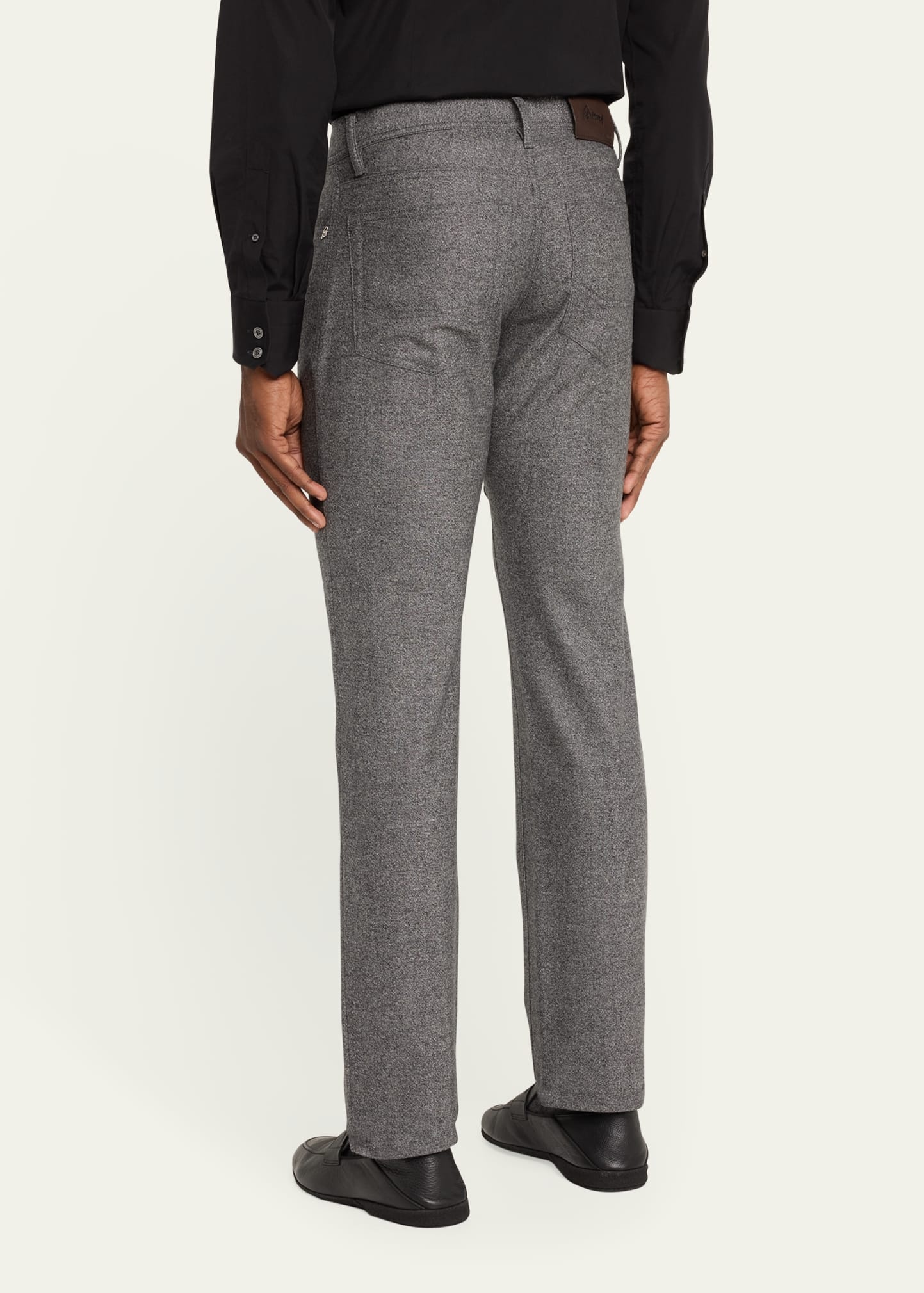 Men's Meribel Wool Flannel 5-Pocket Pants - 3