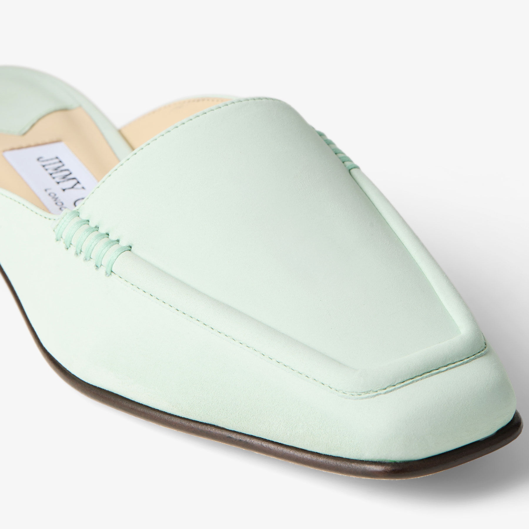 Slide
Mint Nubuck Leather Mule - 4