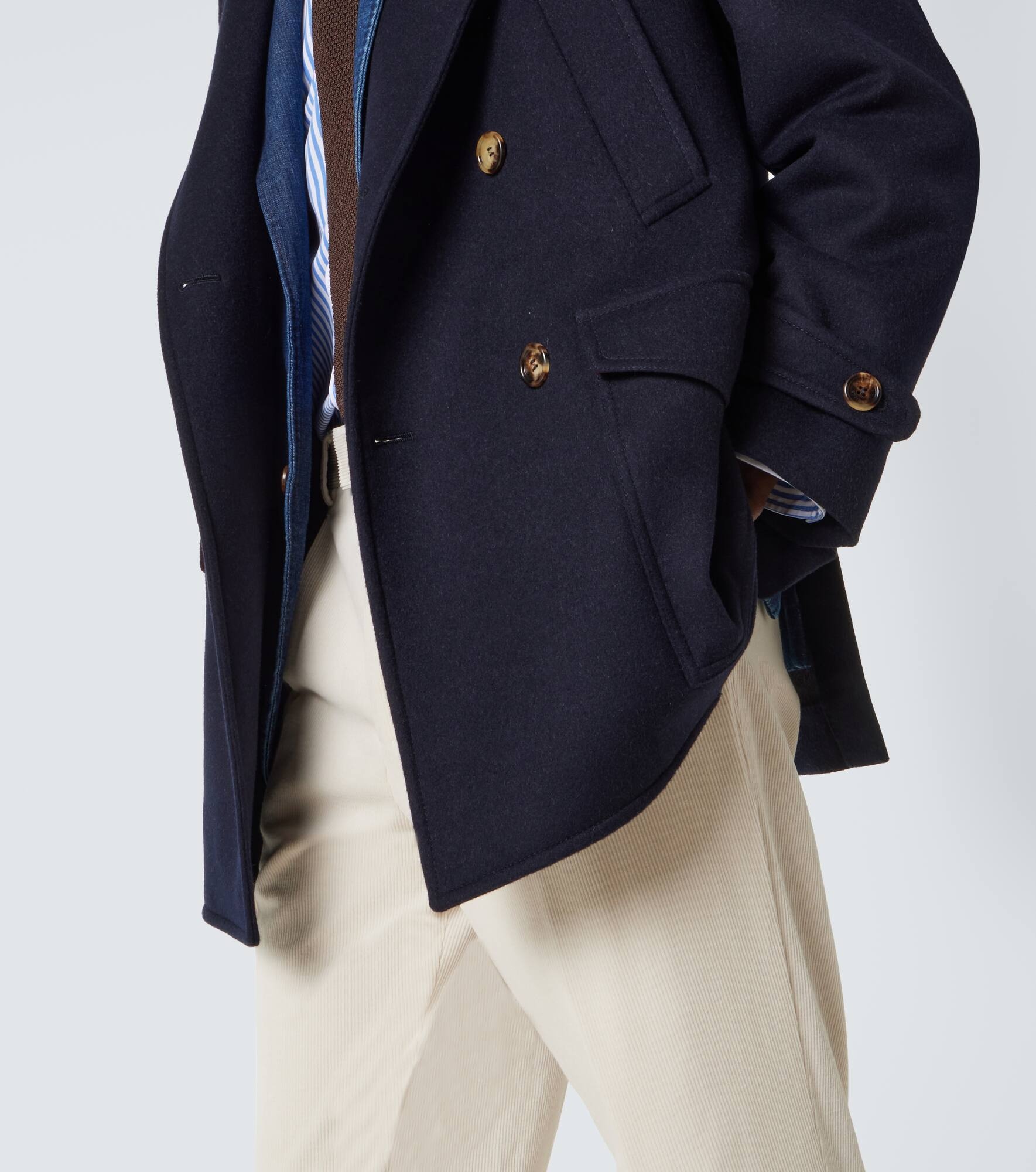 Wool peacoat - 6