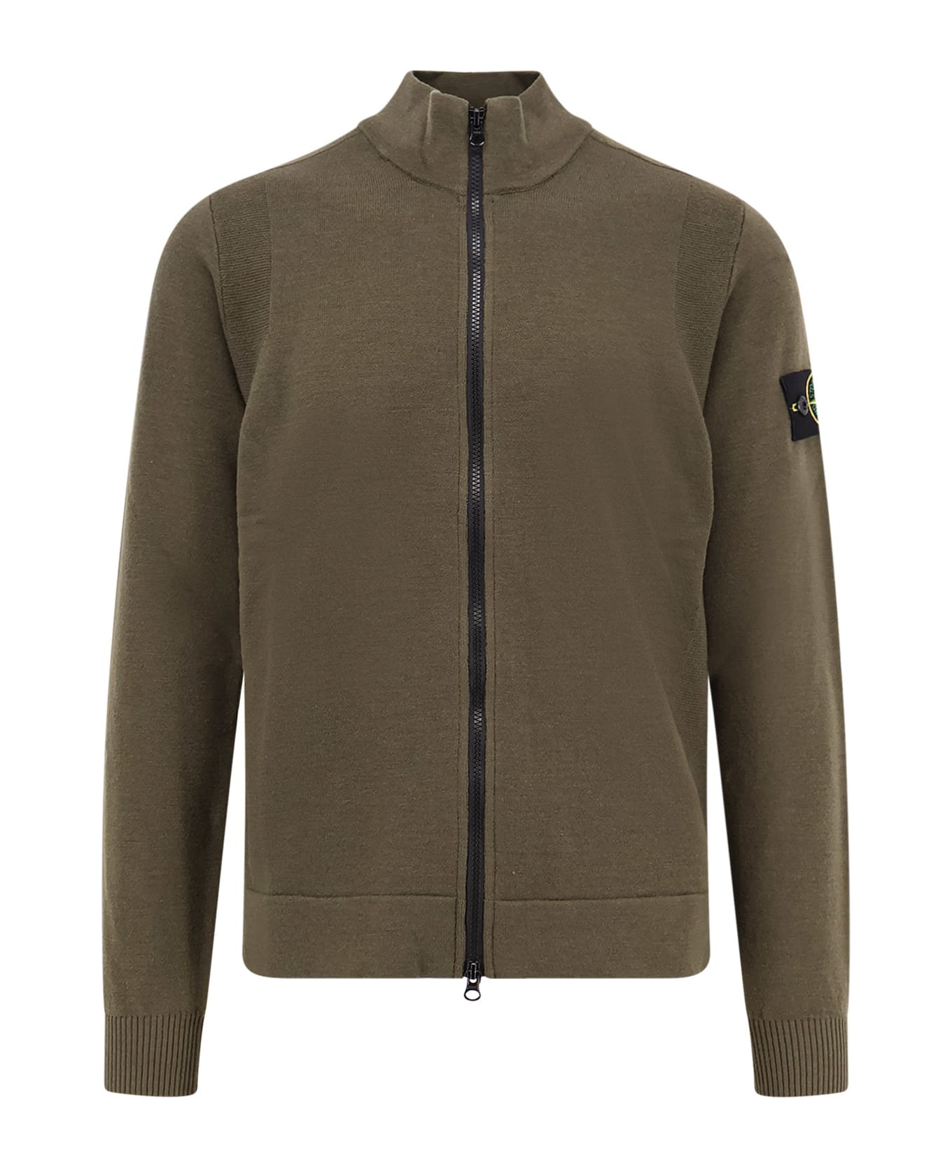 Certified Virgin Wool Cardigan - 1