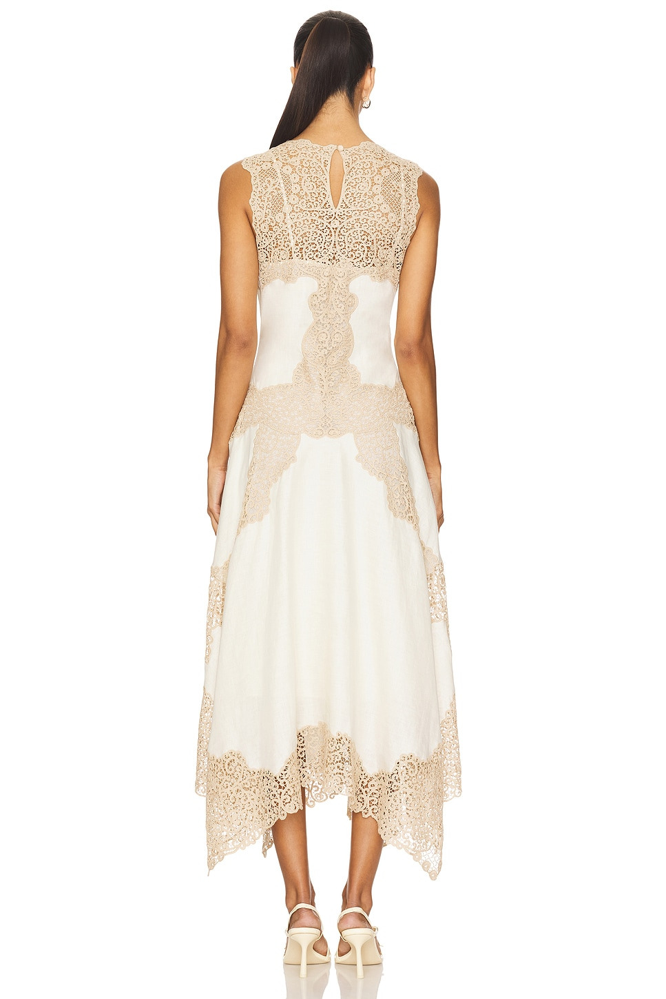 Arlette Sleeveless Handkerchief Dress - 3