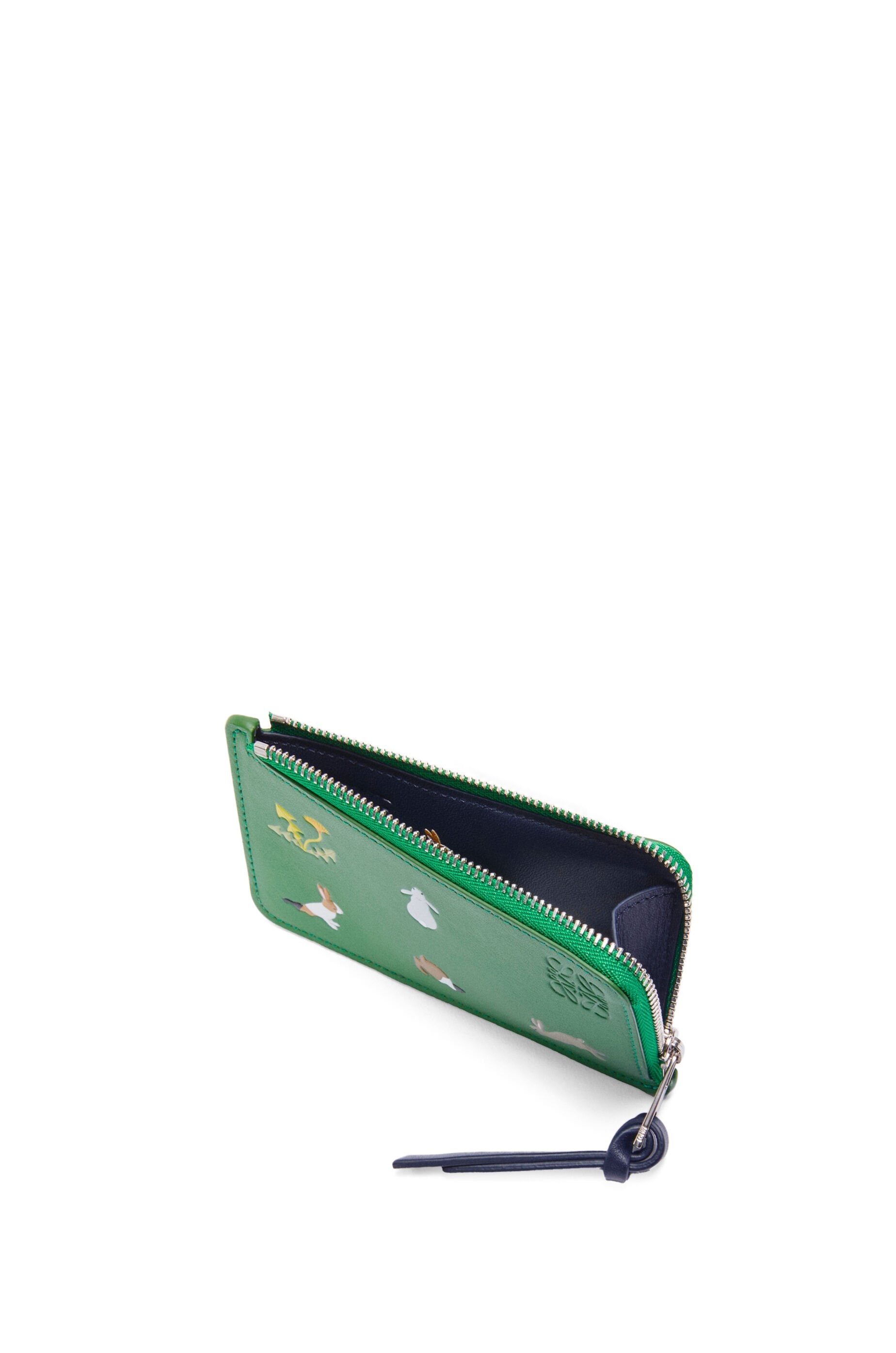 Bunny coin cardholder in nappa calfskin - 3