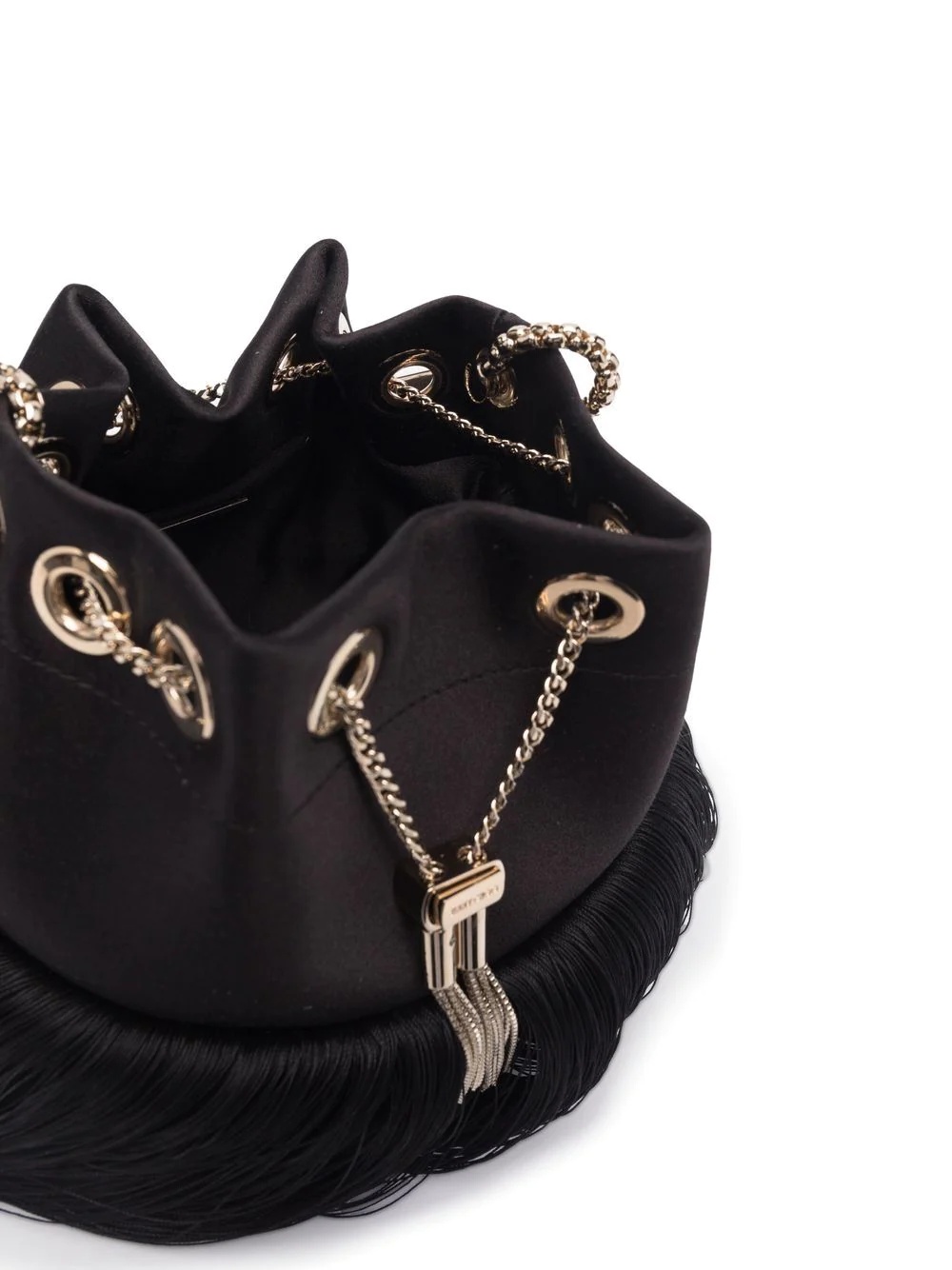 Bon Bon fringed bucket bag - 6