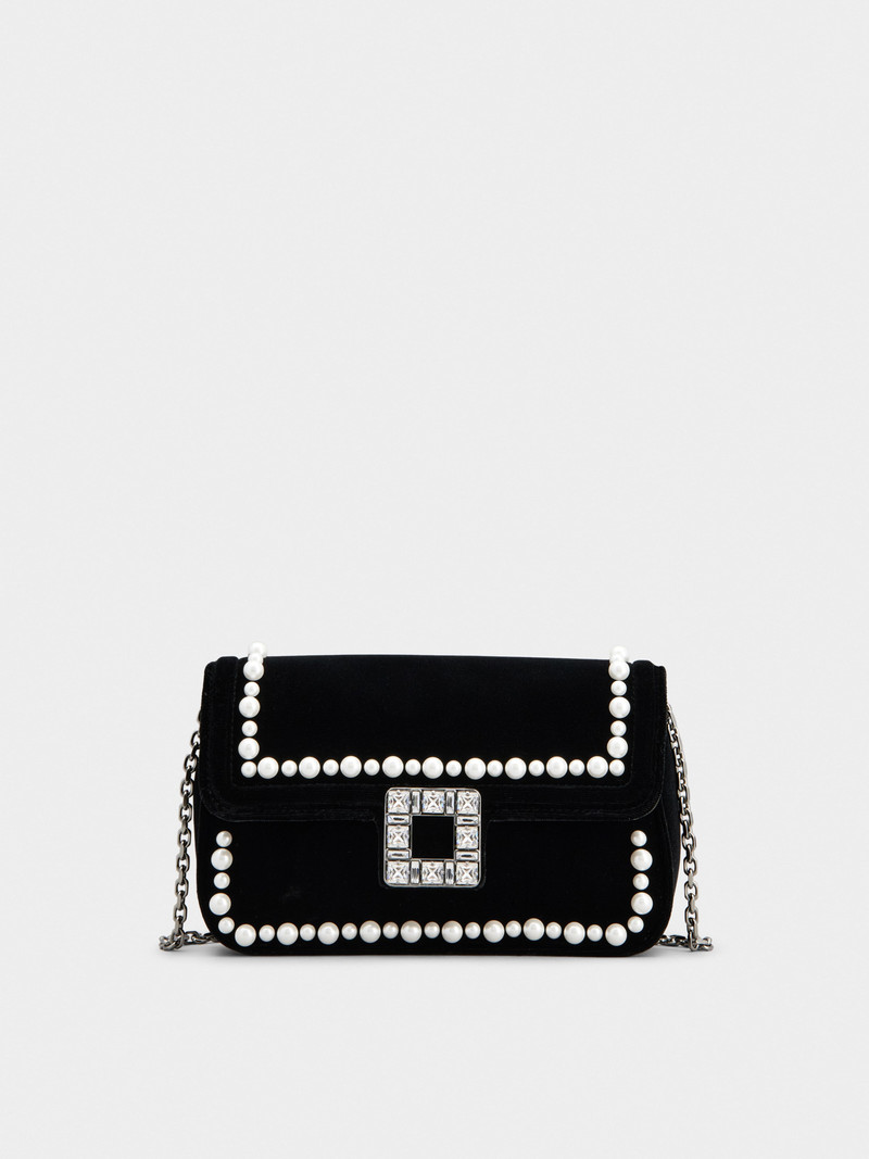 Jeu de Fille Clutch in velvet - 1